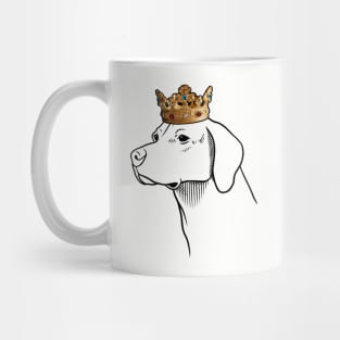 English Foxhound Dog King Queen Wearing Crown Mug